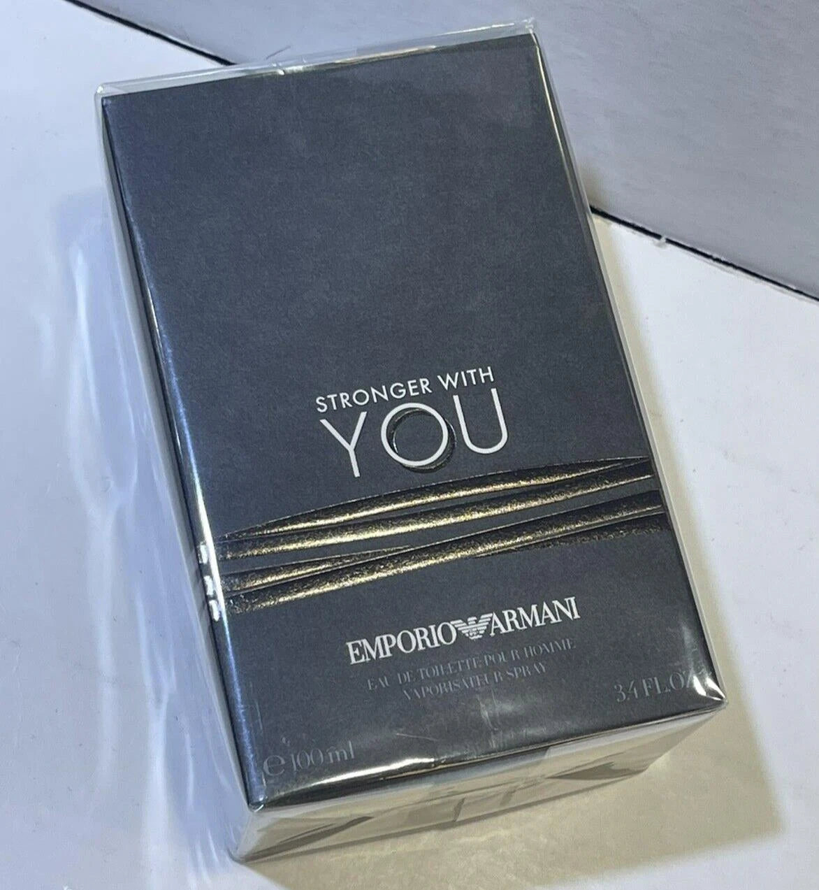 Emporio Armani Stronger With You Eau de Toilette for Men 3.4 oz / 100m