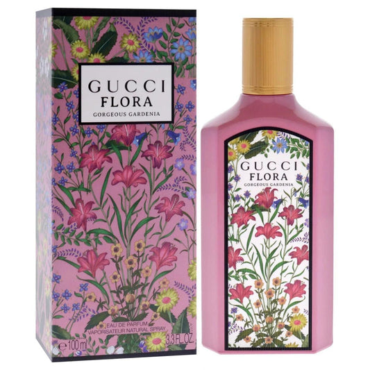 Gucci Flora Gorgeous Gardenia Eau de Parfum Spray for Women 3.4 oz / 100ml