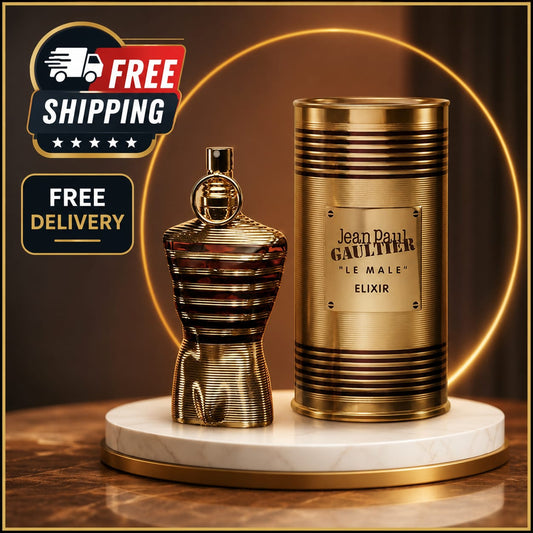 Le Male Elixir by Jean Paul Gaultier for Men Eau de Parfum 4.2 oz / 125ml Spray