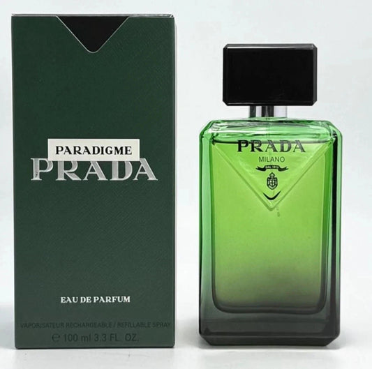 Prada Paradigme Eau de Parfum for Men 3.3 oz / 100ml – New in Box