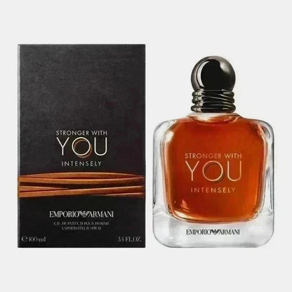 Stronger With You Intensely by Emporio Armani EDP for Men 3.3 oz / 100ml New Sealed