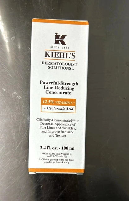 Kiehl's Powerful-Strength Line-Reducing Concentrate 3.4 oz / 100ml New