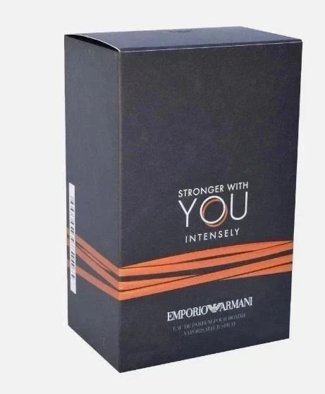 Stronger With You Intensely by Emporio Armani EDP for Men 3.3 oz / 100ml New Sealed
