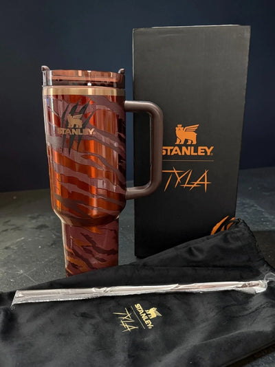 Stanley x TYLA Tyger 40oz Quencher H2.0 FlowState Tumbler – Limited Edition