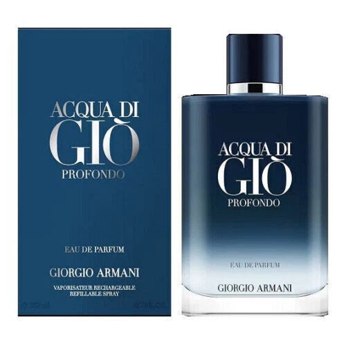 Acqua Di Gio Profondo Giorgio Armani Men Eau de Parfum Spray 6.7 oz / 200 ml